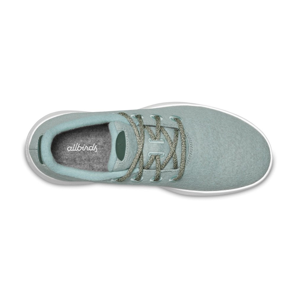 Allbirds Men\'s Sneakers Mint - Wool Runner Mizzles - 46180YERS